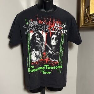 Rob Zombie x Alice Cooper Medium Macabre Madness The Ghoul Show Gruesome Tour